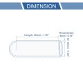 1 Pcs 30mm Length 35mm 38 Id Black Car Silicone Rubber Hose End Cap Reinforced Blanking For Bypass Tube Universal