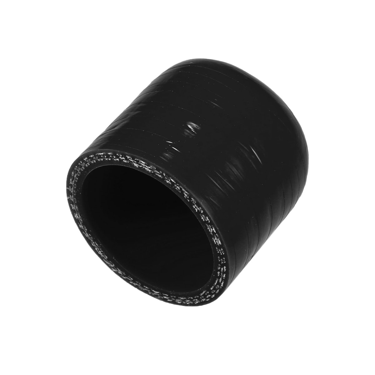 1 Pcs 30mm Length 35mm 38 Id Black Car Silicone Rubber Hose End Cap Reinforced Blanking For Bypass Tube Universal