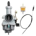 Pz27 Carburetor For 4 Stroke Cg 125cc 150cc 200cc 250cc Atv Dirt Bike Gokart Replacement Taotao Buyang Coolsport Lifan Kazuma 