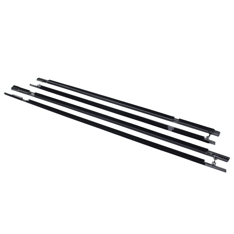 Front Rear Left And Right Outer Door Window Belt Weatherstrip Sweep Trim Seal