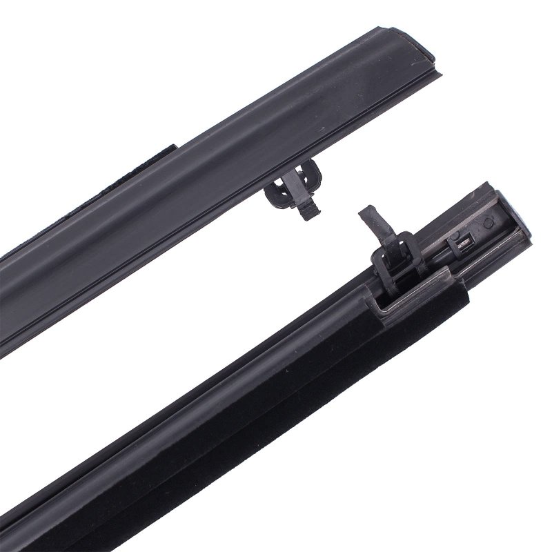 Front Rear Left And Right Outer Door Window Belt Weatherstrip Sweep Trim Seal
