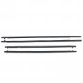 Front Rear Left And Right Outer Door Window Belt Weatherstrip Sweep Trim Seal 