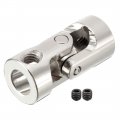 Uxcell 5pcs 6mm To Inner Dia Rotatable Universal Steering Shaft U Joint Coupler L23xd11