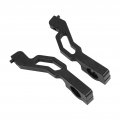 Aramox Handguard Mount Kit Atv Powersports Snowmobile Sentinel Brackets Replacement For Polaris 600 800 850 Black