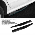 Car Body Styling Side Skirt 2pcs Glossy Universal Rear Winglets Diffusers For Automotive Modification
