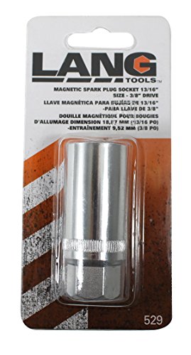 Lang Tools 529 13 16 Diameter 3 8 Drive Magnetic Spark Plug Socket