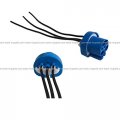 10pcs 3 Wire Pin Female Universal High Low Beam Headlight For 9004 9007 Bulb Connector Pigtail Plug