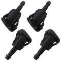 4 Pack 5113049aa Adjustable Front Windshield Wiper Washer Jet Nozzle Spray Assembly For 2009 To 2014 Volkswagen Routan 