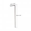 Uxcell 1 8 Ball End Hex Key Wrench L Shaped Long Arm Cr-v Repairing Tool