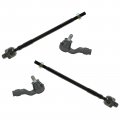 Front Inner Outer Tie Rod End Driver Passenger Kit Set 4pc For Miata Na 