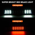 Tresound Led Tail Light 3rd Third Brake Cargo Lamp For Ram 1500 1994-2001 2500 3500 1994-2002 High Mount Stop Rear Taillight