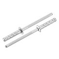 50pcs 1 8 X 2 304 Stainless Steel Round Head Double-drum Blind Rivets Pull Nail Drum Type For Diy Sheet Metal Automotive 
