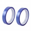 New Lon0167 15mm Single Sided Strong Self Adhesive Mylar Tape 33m Length Withstanding Voltage Logo Blue Einseitig Starkes
