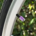 Cute Kawaii Unicorn Panda Holding Heart Motorcycle Bicycle Bike Tire Rim Wheel Aluminum Valve Stem Caps
