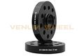 Complete Staggered Kit Of 25mm 30mm Hubcentric 57 1 Wheel Spacer 5x100 5x112 Bolt Pattern 20 Pc 14x1 5 Black Ball Seat Lug 
