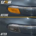 Usr Depo 00-06 W220 S-class Smoke Lens Bumper Side Marker Lights Assembly Set Left Right For 2000-2006 Mercedes Benz S Class