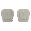 Driver And Passenger Side Bottom Replacement Seat Covers Wheat Tan Microfiber Leather For Infiniti G37 2008 2009 2010 2012 2013 
