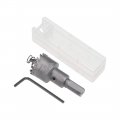 Uxcell 25 5mm Carbide Hole Cutter Tct Saws For Stainless Steel Sheet Metal High Density Tooth 2pcs