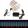 Wonfast Sound Music Beat Activated Sensor Car Sticker Equalizer Glow Rhythm Led Flash Light Audio Voice Lamp 90x25cm Multicolor