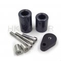 Hongk- No Cut Frame Slider Protector Compatible With 2007 2008 Kawasaki Ninja Zx-6r Zx6r Carbon B01bw4q286