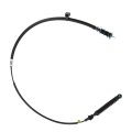 Lower Shift Cable For Chevy Silverado 2500 3500 2008 2014 Stainless Steel With Ball Socket And Conical Ends Plastic Jacket 