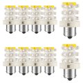Baomain 110v Led Bulb Accessories Of Industrial Signal Indicator Continuous Warning Light Pack 10 Yellow