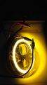 Lantsun 7 Inch Round Led Headlight With Amber Signal Halo Angle Eyes Drl For 97-15 Jeep Wrangler1 Pair 022022