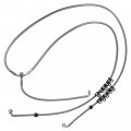 Caltric Front Flexible Brake Hose Compatible With Can-am Maverick X3 4x4 Turbo Dps 2017