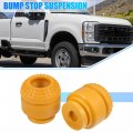 X Autohaux 2 Pcs Front Suspension Bumper Bump Stop For Ford F-250 F-350 F-450 F-550 Super Duty 2013-2022