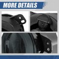 Auto Dynasty Front Bumper Driving Fog Light Lamps Compatible With Dodge Journey Magnum Jeep Wrangler Jk Chrysler Pt Cruiser 300
