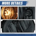 Auto Dynasty Front Bumper Driving Fog Light Lamps Compatible With Dodge Journey Magnum Jeep Wrangler Jk Chrysler Pt Cruiser 300