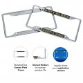University Of Colorado Metal License Plate Frame For Front Or Back Car Officially Licensed Black Mascot 2-pack