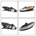Gxywady Left Driver Side Headlights Replacement For 2014-2018 Cherokee Headlight W Drl Running Lights Parking Market Signal