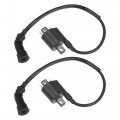 X Autohaux 2 Pcs Motorcycle Cdi Ignition Coil Engine For Yamaha Xvs1100 V-star 1999-2009 