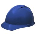 Erb 19256 Americana Vent Cap Style Hard Hat With Slide Lock Blue