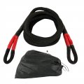 Munirater 1 Inch X 20 Foot 33 900lbs Black Kinetic Recovery Tow Rope Heavy Duty Offroad Snatch Strap Replacement For Utv Atv 