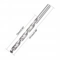 Uxcell 6 4mm Twist Drill High Speed Steel Bit Hss-4241 For Aluminum Alloy 1pcs