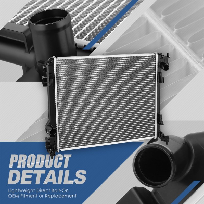 Dpi 13787 Factory Style 1-row Cooling Radiator For Nissan Rogue Sport ...