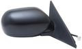 Passenger Side Mirror For Subaru Impreza And Wrx Black Ptm Cover Power Adjustable Glass Manual Foldaway Door Mount Part Number 