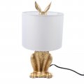 Rabbit Lamp Table Led Night Light Lovely Eye Protection Bedside Nightlight Fixture For Living Room Bedroom Nightstand 