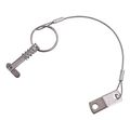 Sea-dog Marine Straight Stainless Toggle Pin Lanyard 
