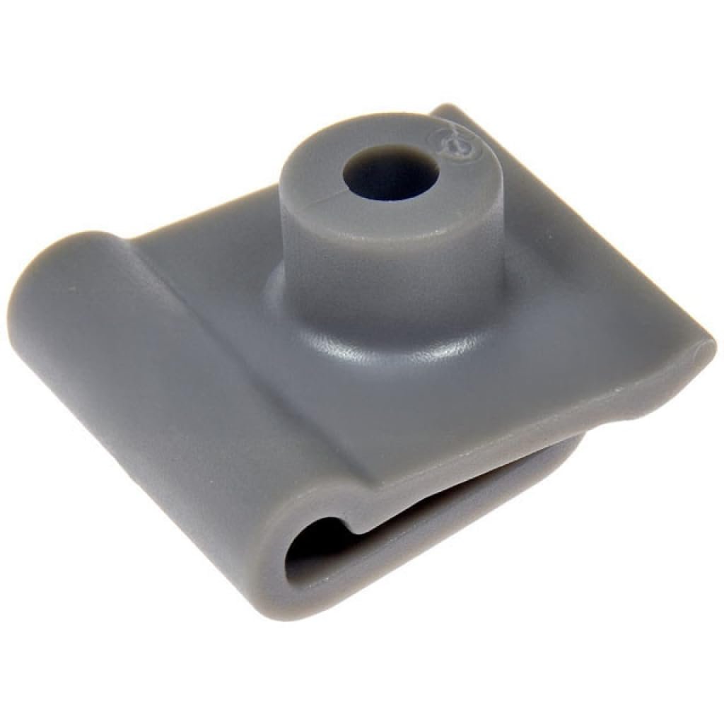Clip Nut Assortments For Mazda Millenia 2001 2002 Gray Nylon Bumper Clips Fastener Rectangular Shape Clockwise Right Thread 2