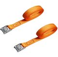 Cartman 1 X 12 Lashing Straps Up To 600lbs 2pk Orange