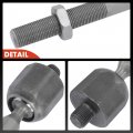 A-premium 2 X Front Inner Tie Rod Ends Compatible With Land Rover Range Evoque 2012-2017 Discovery Sport 2015-2017 Tesla Model