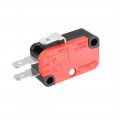 Uxcell 10pcs Ov-15-1c25 15a 125 250v Ac 3 Terminals Snap Button Type Micro Limit Switch