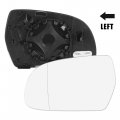 X Autohaux Car Rearview Mirror Glass Replacement W Backing Plate Heated Driver Left Side For Audi A5 Quattro S4 2010-2016