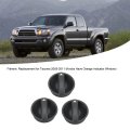 Knob For 2005-2011 3pcs Car Air Conditioner Climate Control Replacement Heater Temperature
