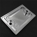 Xkh- Motorcycle Chrome Brake Fluid Reservoir Cap Cover Ninja Engraved Compatible With Kawasaki Ninja 250 500 650r Zx600d Zx600e