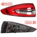 Ecotric Tail Lamp Light Compatible With 2017-2020 Ford Fusion Replacement For Fo2804118 Driver Side Lh Left Assembly