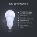Feit Electric Led Three-color Selectable Intellibulb A19 With An E26 Medium Base Light Bulb 300w Equivalent 15 Year Life 4060